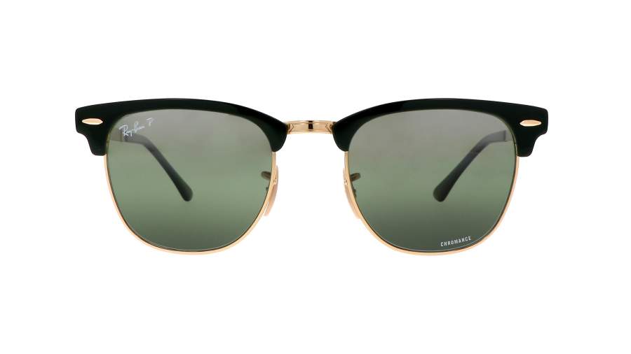 Ray-ban Clubmaster Metal RB3716 9255/G4 51-21 Green on arista 