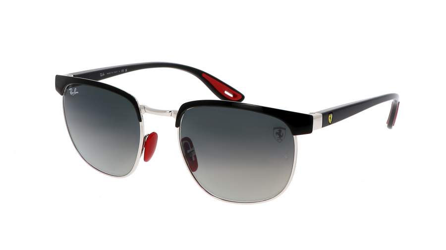 Sunglasses Ray-ban Ferrari RB3698M F060/71 53-20 Black on silver in ...