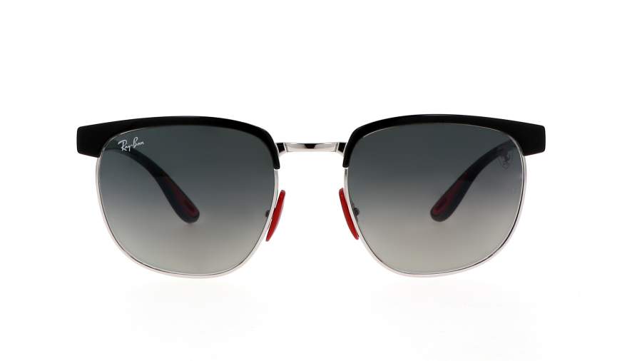 Sunglasses Ray-ban Ferrari RB3698M F060/71 53-20 Black on silver in stock