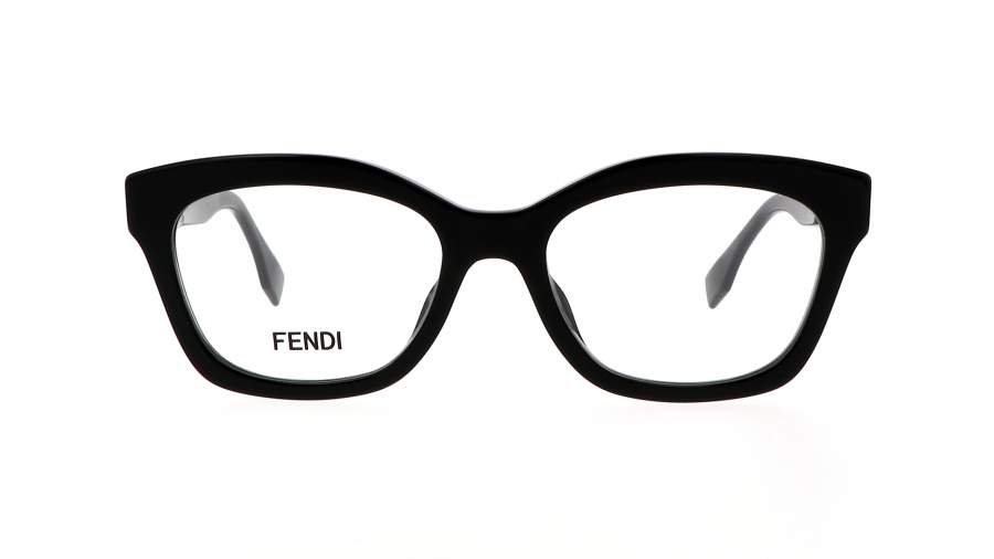Brille FENDI FE50039I 001 52-17 Schwarz auf Lager