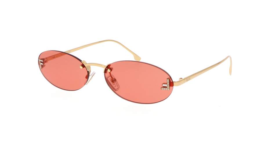 Lunettes de soleil FENDI FE4075US 30S 54 15 Or en stock Prix CHF