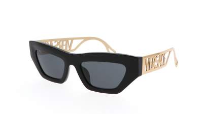 Sonnenbrille Versace VE4432U GB1/87 53-20 Schwarz auf Lager