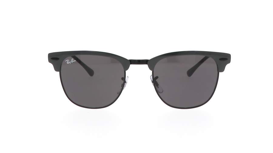 Sunglasses Ray-ban Clubmaster MetalRB3716 9256/B1 51-21 Grey on black in stock