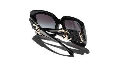 Sonnenbrille Chanel CH5474Q C622/S6 52-21 Schwarz auf Lager