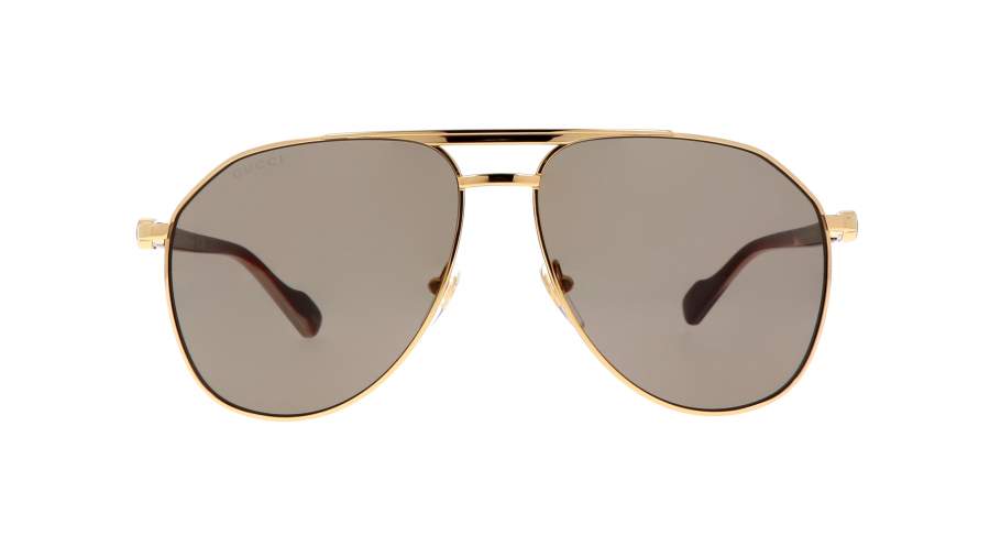 Sunglasses Gucci Gucci logo GG1220S 002 59-14  Gold in stock