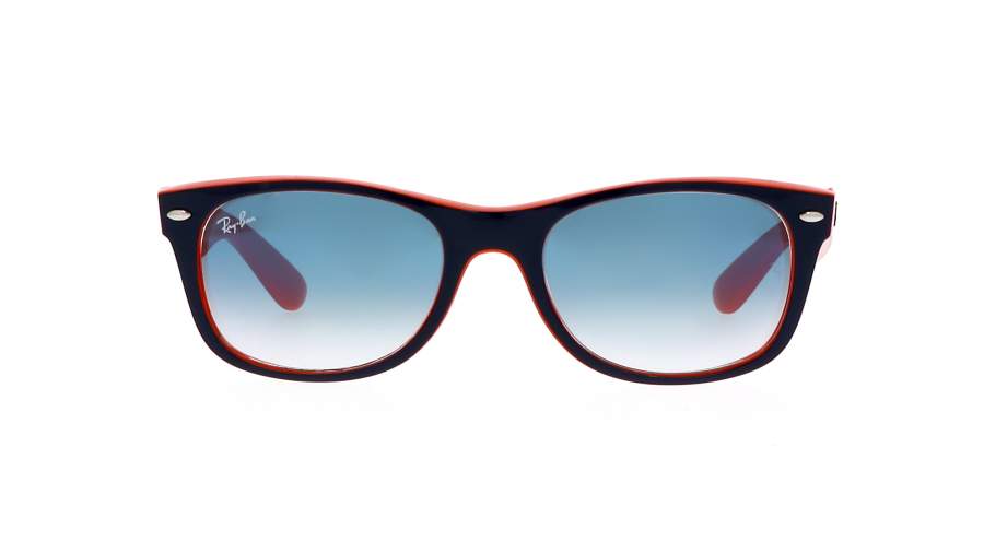 Sunglasses Ray-Ban New Wayfarer Orange RB2132 789/3F 52-18 Small Gradient in stock