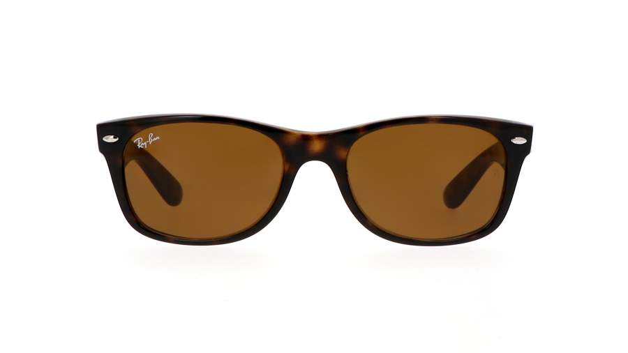Sunglasses Ray-Ban New Wayfarer Tortoise RB2132 710 52-18 Small in stock
