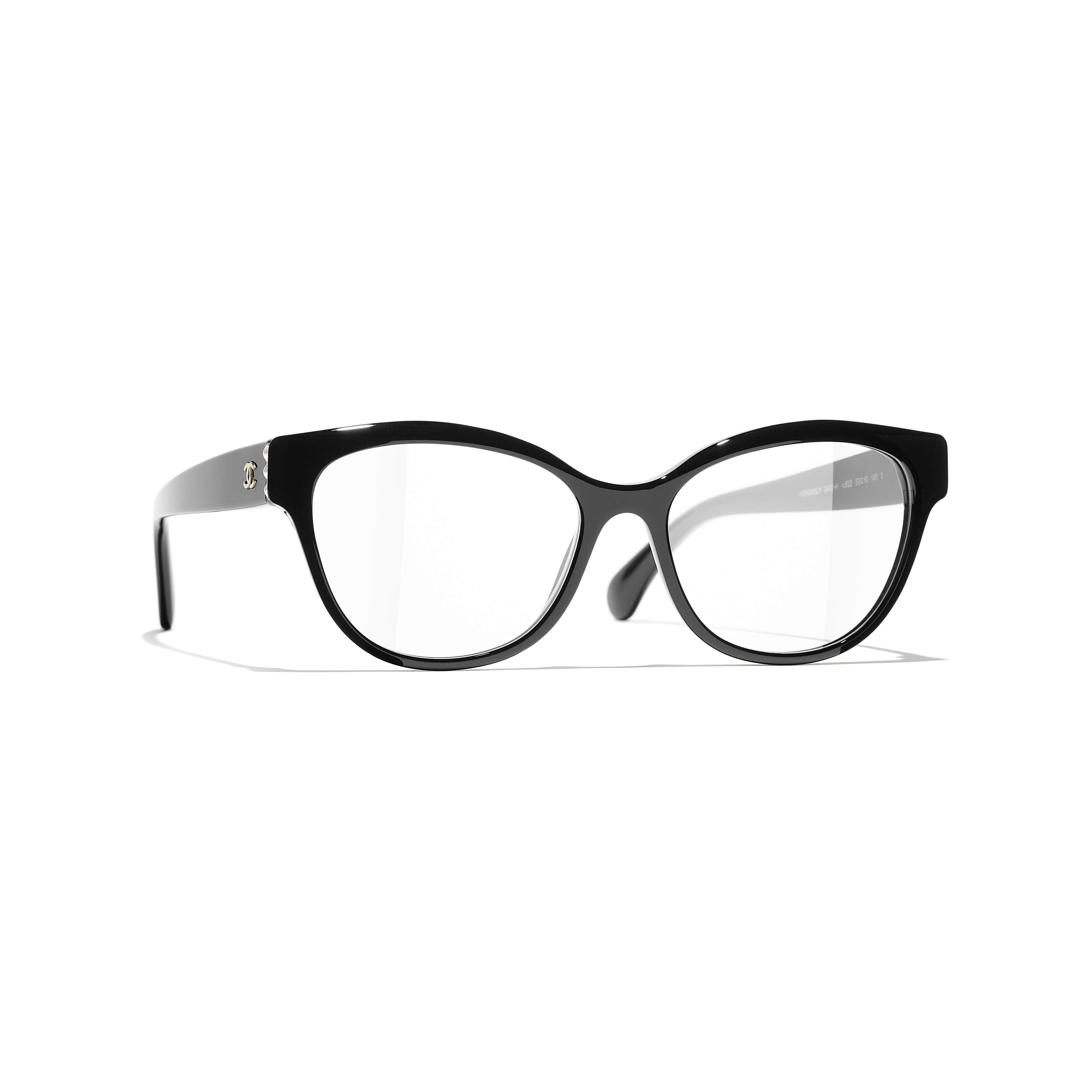 Eyeglasses Chanel CH3440H C622 53-16 Black in stock | Price 241,67 € |  Visiofactory