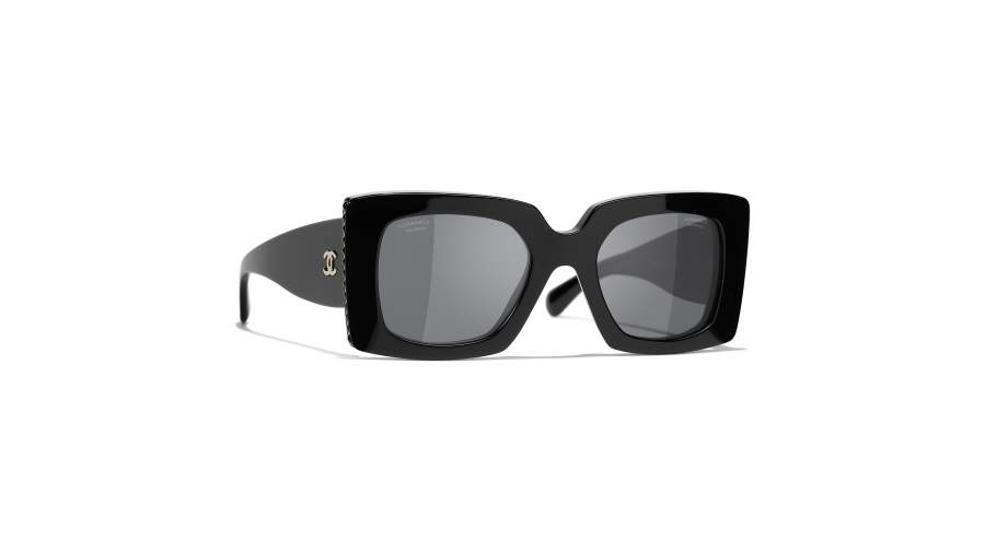 Sunglasses Chanel  CH5480H C622/T8 52-22 Black in stock