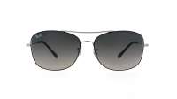 Ray-ban  RB3799 9144/71 57-15 Black on silver