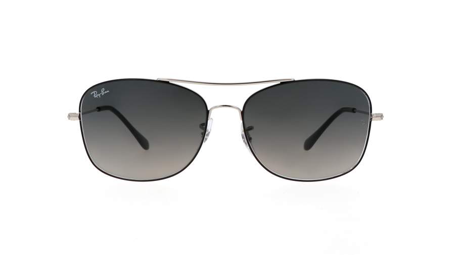 Sonnenbrille Ray-ban  RB3799 9144/71 57-15 Black on silver auf Lager