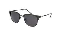 Ray-Ban New clubmaster RB4416 6653/B1 53-20 Grey on black