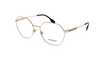 Brille Burberry Erin BE1350 1109 54-17 Light gold auf Lager