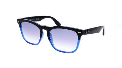 Sunglasses Ray-ban Steve RB4487 663219 54-18 Black on transparent blue in stock