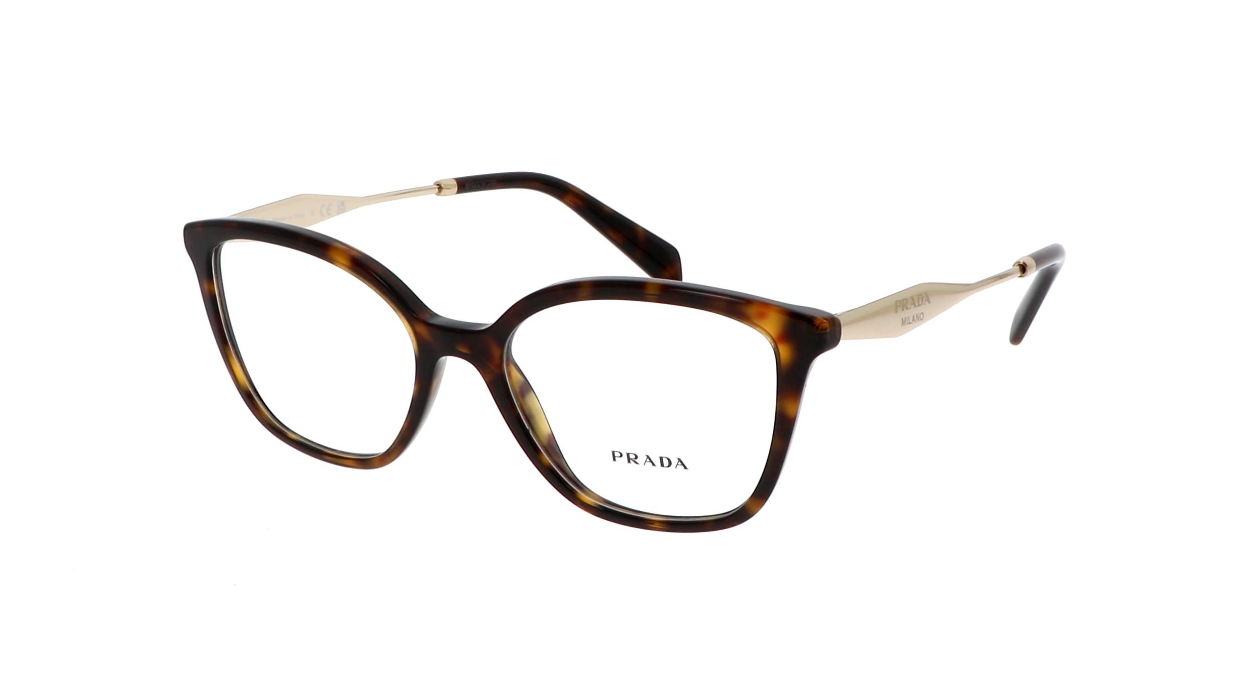 Eyeglasses Prada PR02ZV 2AU1O1 52-17 Tortoise in stock | Price CHF 140. ...