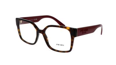 Eyeglasses Prada PR10WV 2AU1O1 54-17 Dark havana in stock