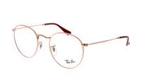 Ray-Ban Round metal Optics RX3447V 3094 47-21 Rose Gold