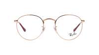 Ray-Ban Round metal Optics RX3447V 3094 47-21 Rose Gold