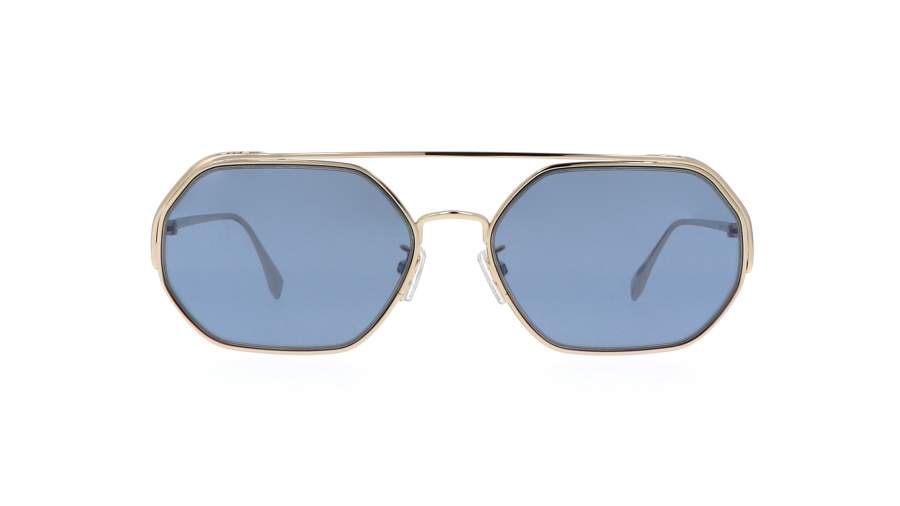 Sunglasses Fendi O'lock FE40039U 10X 57-17 Gold in stock