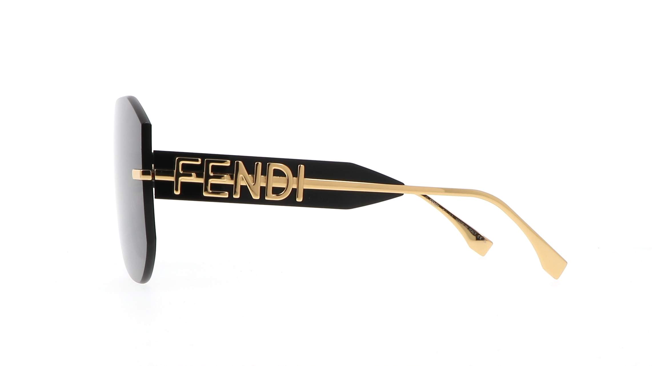 Sunglasses FENDI Fendigraphy FE40067U 30A Black Gold in stock | Price ...