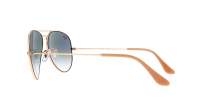 Ray-Ban Aviator Large Metal Gold RB3025 001/3F 55-14 Small Gradient