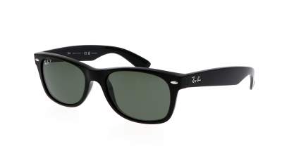 Sunglasses Ray-Ban New Wayfarer Black G15 RB2132 901/58 52-18 Small Polarized in stock