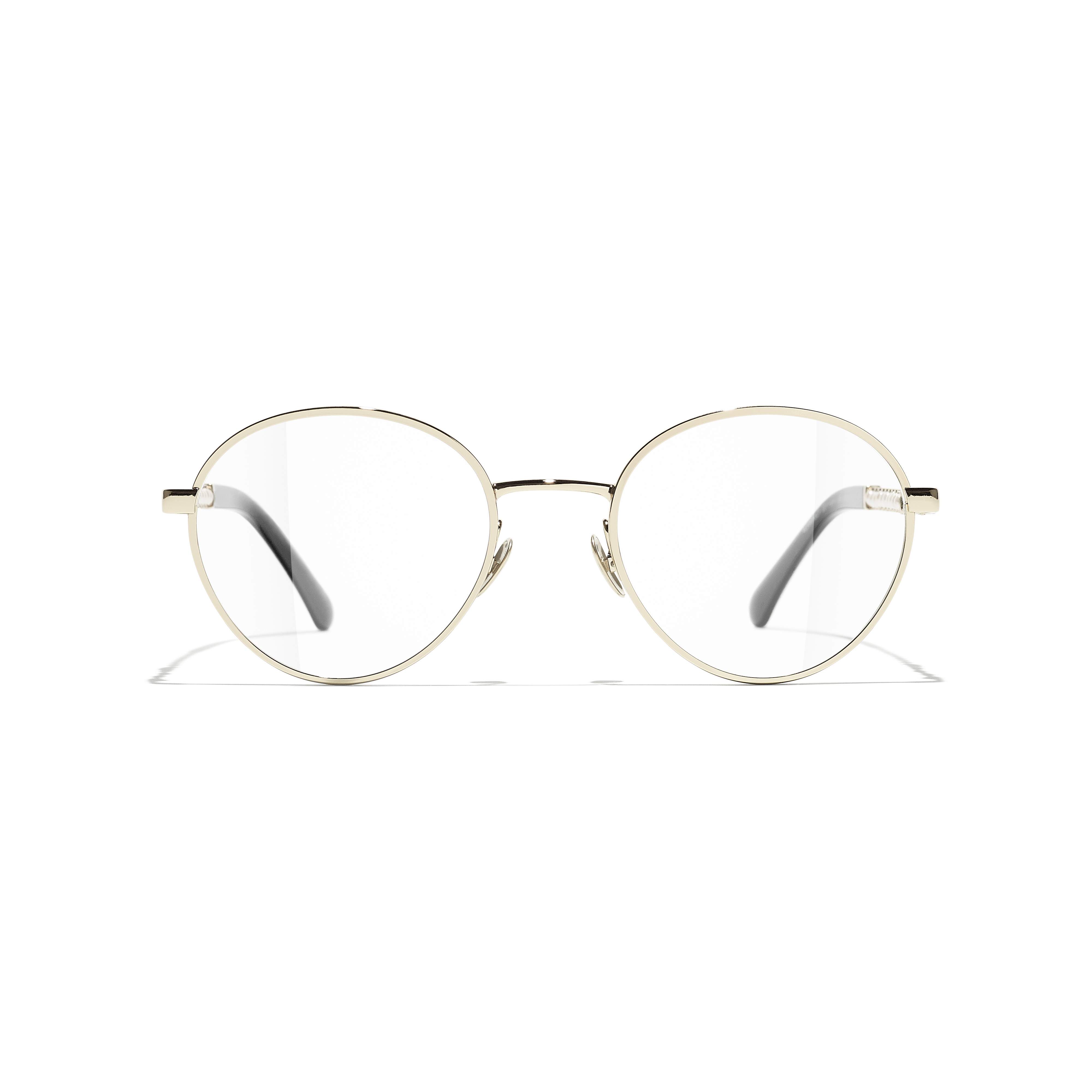 Eyeglasses CHANEL CH2211QH C395 51-20 Pale Gold in stock | Price 