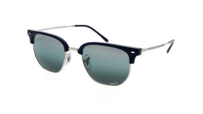 Sonnenbrille Ray-ban New clubmaster RB4416 6656/G6 51-20 Blue on silver auf Lager