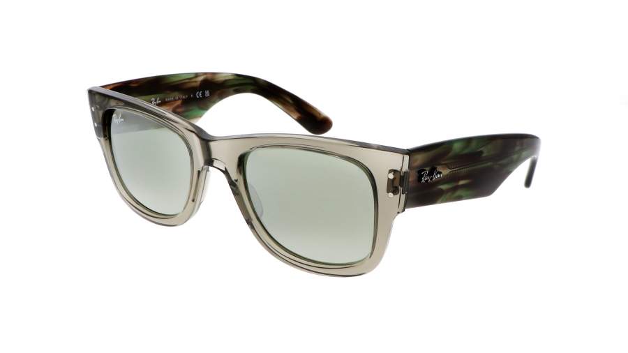 Chronisch tekst federatie Sunglasses Ray-Ban Mega wayfarer RB0840S 66355C 51-21 Transparent Green in  stock | Price 99,13 € | Visiofactory