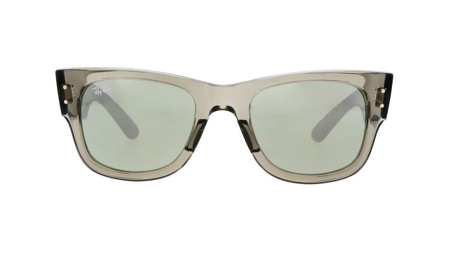 Sunglasses Ray-Ban Mega wayfarer RB0840S 66355C 51-21 Transparent Green in stock