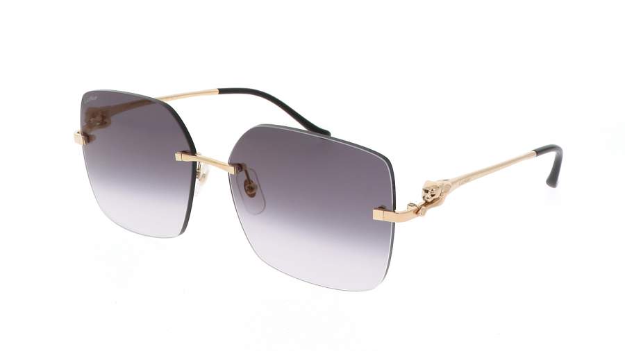 Lunettes de soleil Cartier CT0359S 001 60 15 Or