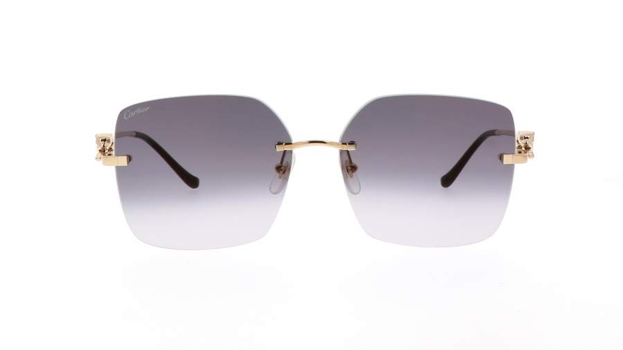 Sonnenbrille Cartier  CT0359S 001 60-15 Gold auf Lager