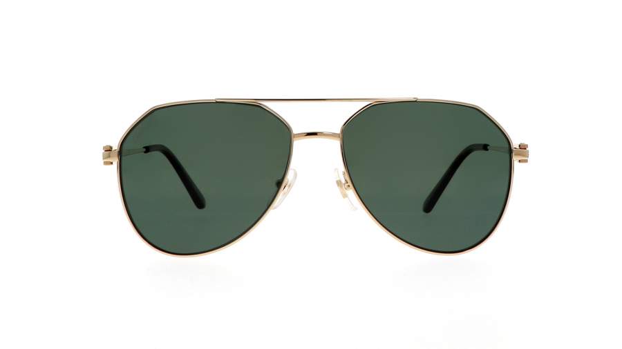 Sunglasses Cartier  CT0364S 002 59-16 Gold in stock
