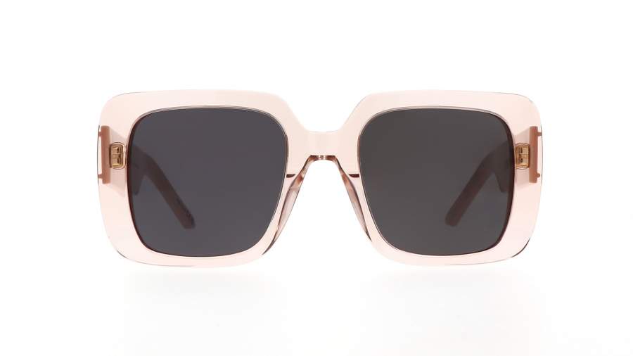 Sunglasses Dior  WILDIOR S3U 40A0 55-23 Transparent Pink in stock