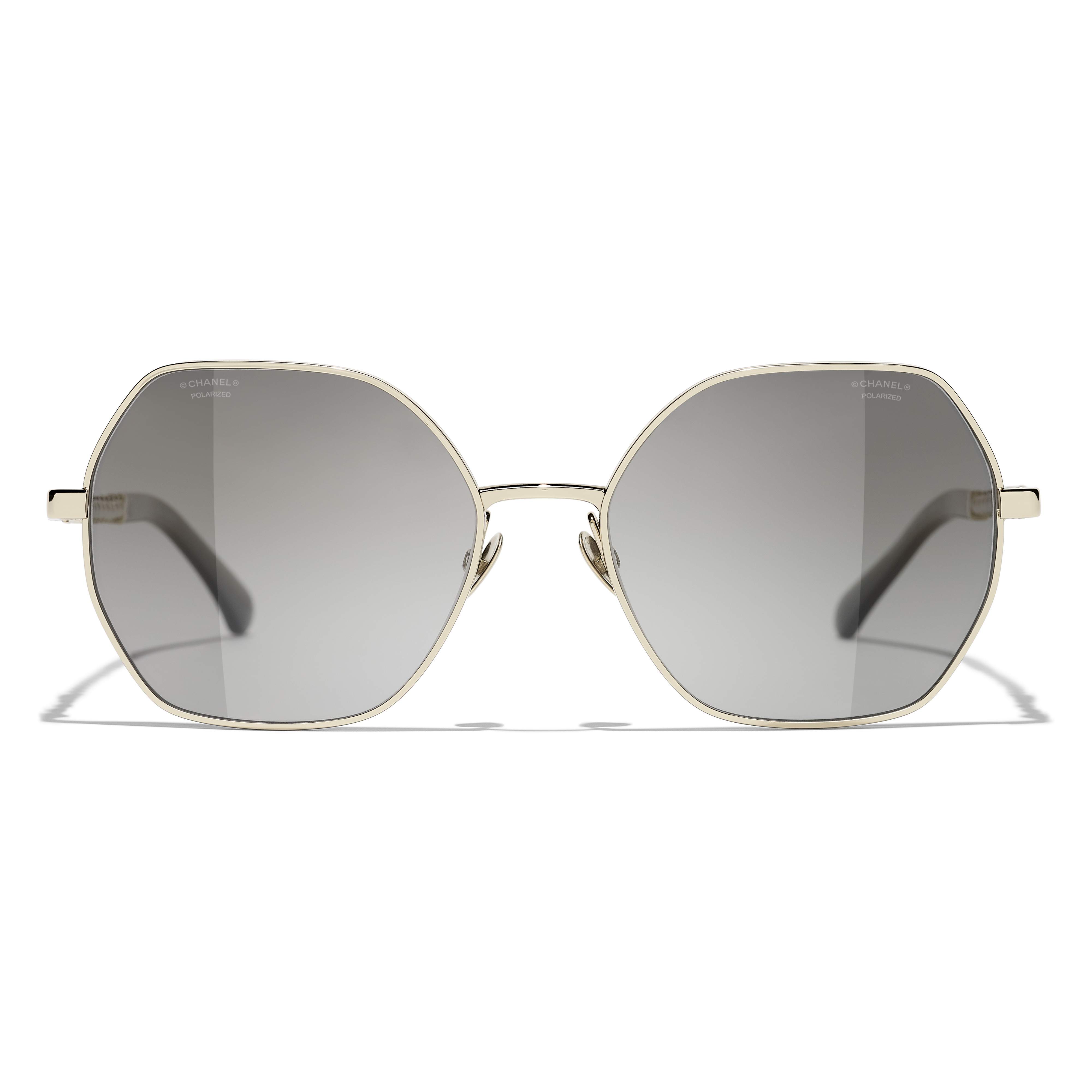 Sunglasses CHANEL CH4281QH C395/M3 56-17 Pale Gold in stock, Price 416,67  €