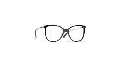 New Chanel Optical FRAMES 3384 c622 54-17 Black Frame AUTHENTIC Made In  Italy