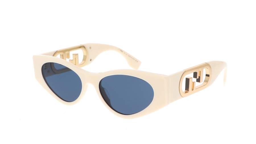 Sunglasses Fendi O'lock FE40049I 25V 54-17 White in stock | Visiofactory