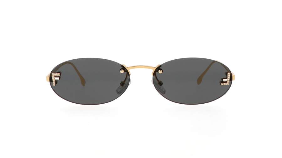 Sunglasses Fendi First FE4075US 30A 54-15 Gold in stock