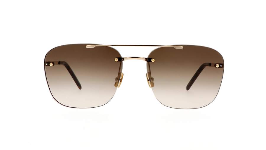 Sunglasses Saint Laurent Classic SL309 RIMLESS 003 58-17 Gold in stock