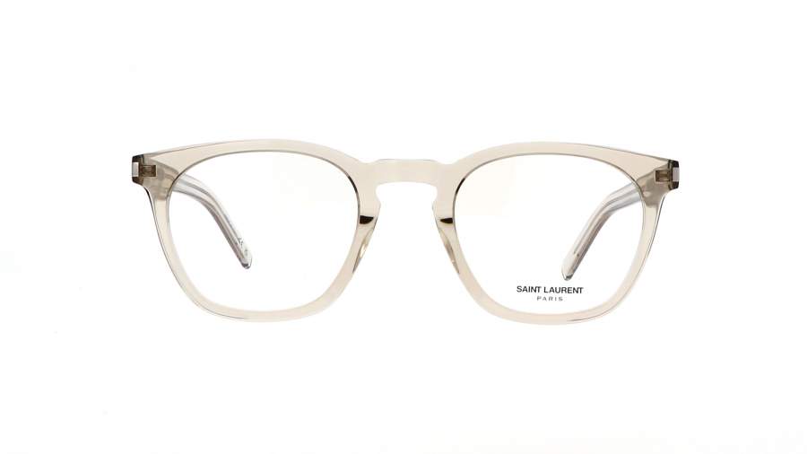 Eyeglasses Saint Laurent Classic SL30 SLIM 004 49-23 Beige in stock