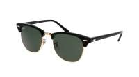 Ray-Ban Clubmaster Classic Black RB3016 W0365 49-21 Small