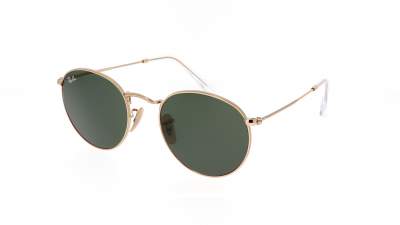 Sunglasses Ray-Ban Round Metal Gold G-15 RB3447 001 53-21 Large in stock