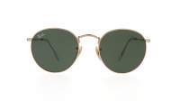 Ray-Ban Round Metal RB3447 001 53-21 Złoto