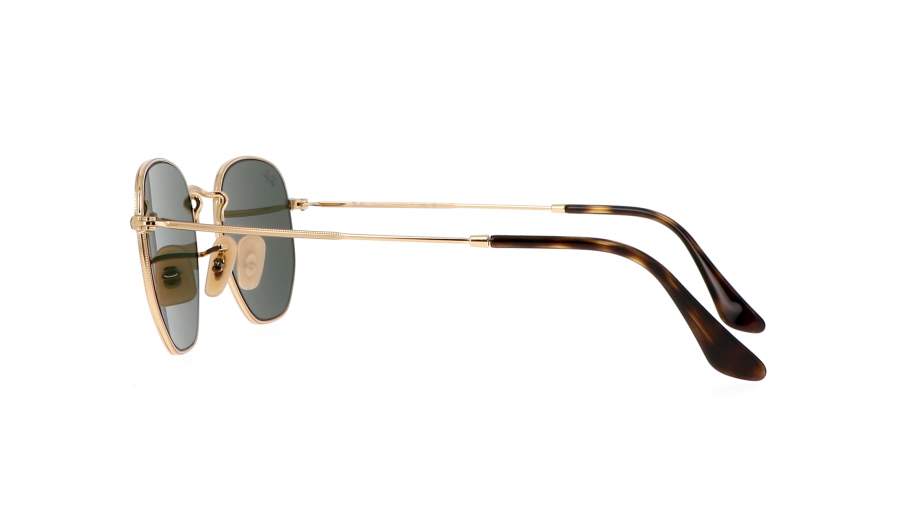 Sunglasses Ray-Ban Hexagonal Flat Lenses Gold RB3548N 001 54-21