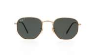 Ray-Ban Hexagonal Flat lenses RB3548N 001/58 51-21 Złoto