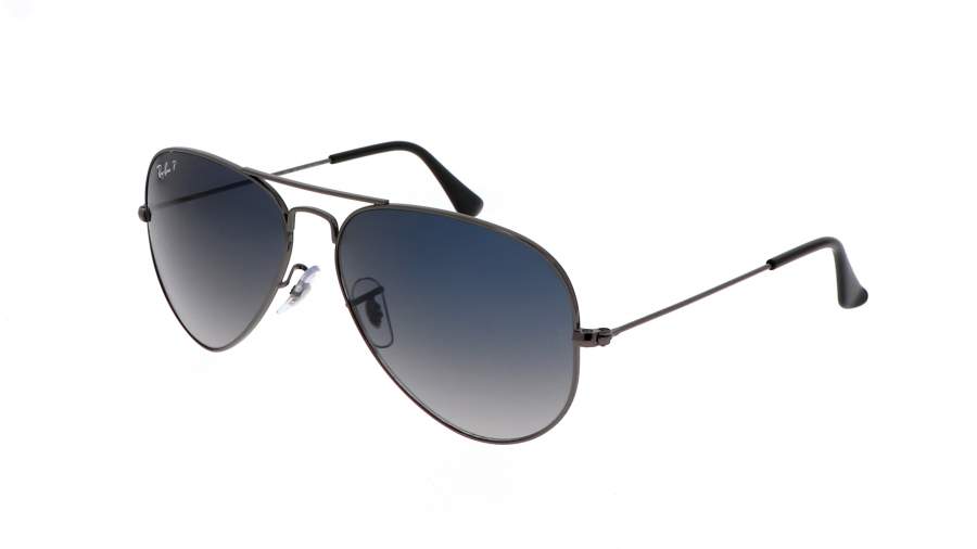 Sunglasses Ray-Ban Aviator Gun Metal RB3025 004/78 62-14 Polarized Gradient  in stock | Price 100,75 € | Visiofactory
