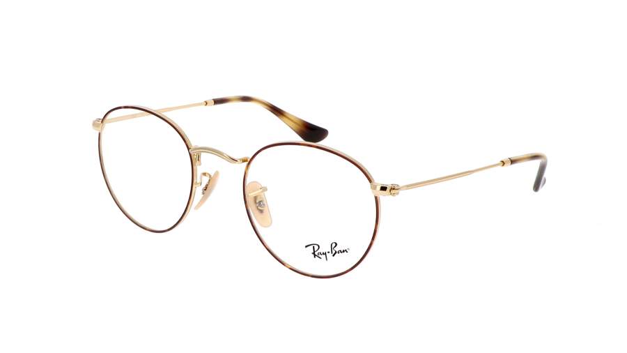 Eyeglasses Ray-Ban Round metal Optics Tortoise RX3447 RB3447V 2945 50-21 in  stock | Price 62,46 € | Visiofactory