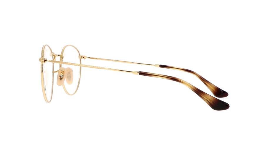 Eyeglasses Ray-Ban Round metal Optics Gold RX3447 RB3447V 2500 47