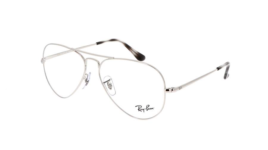 Teenager mistet hjerte Kom forbi for at vide det Eyeglasses Ray-Ban Aviator Optics Silver RX6489 RB6489 2501 55-14 in stock  | Price 61,25 € | Visiofactory