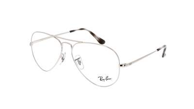 Brille Ray-Ban Aviator Optics Silber RX6489 2501 58-14 Large auf Lager